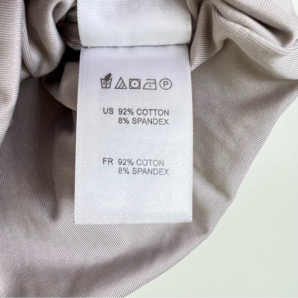 ARTICLES OF SOCIETY Ribbed Tank Bodysuit, Grey, S - Picture 10 of 12